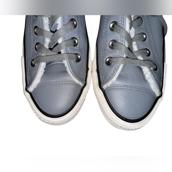 WRn1X CONVERSE ALL STAR Leather fur hiker boots men’s size 7 women's size 9 - Picture 8 of 17